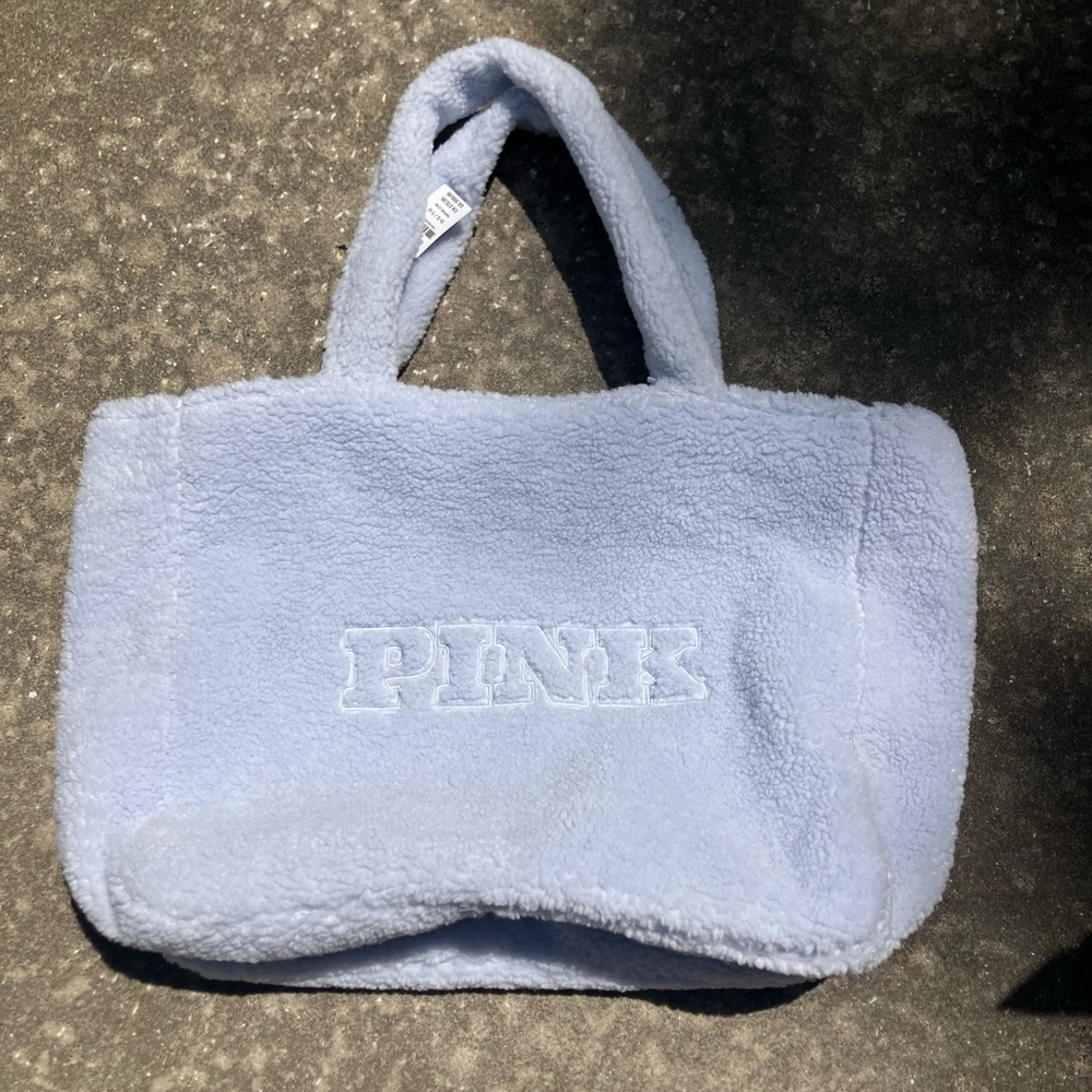 PINK Victoria's Secret Blue Tote Bag
